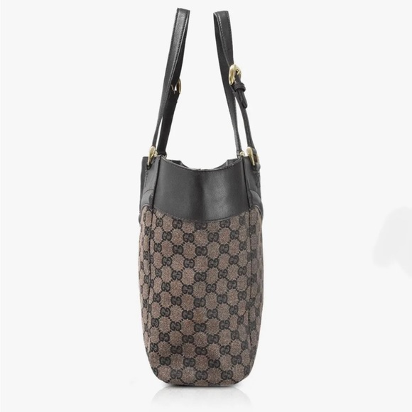 Gucci Monogram Canvas Tote Bag Authentic - Picture 4 of 8